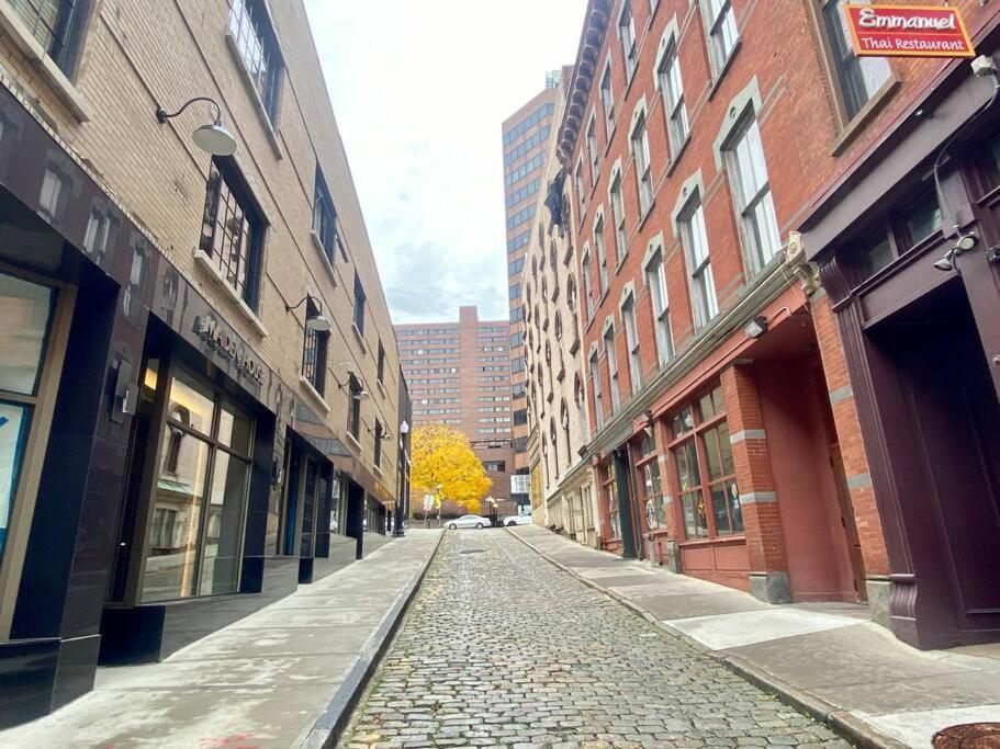 شقة Downtown Albany 1 Bed + Workstation @ Maiden Lane المظهر الخارجي الصورة